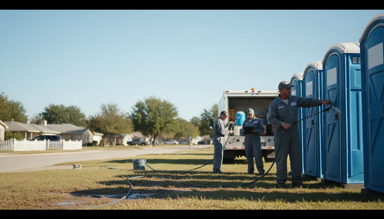 Long-Term Portable Toilet Rental in Austin, AR near me
